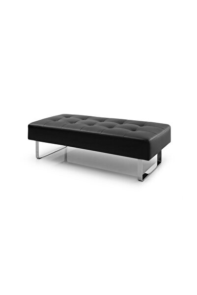 DeccoStil Metal Ayaklı Bench - Suni Deri Döşeme 45*120 Cm Yükseklik 40 Cm