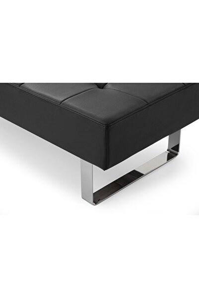 DeccoStil Metal Ayaklı Bench - Suni Deri Döşeme 45*120 Cm Yükseklik 40 Cm