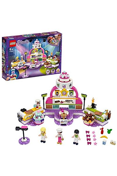 LEGO Friends Pastry Contest 41393 - Creative Toy Construction Set for Kids (361 Pieces)