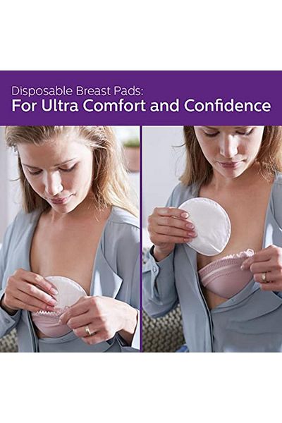 Philips Avent Avent Scf254/24 وسادة صدر للاستعمال مرة واحدة 24 قطعة