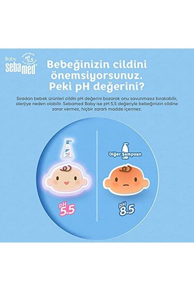 Sebamed Baby Ph 5.5 Hassas Ciltler Için Bebek Şampuanı (1 X 150 Ml)