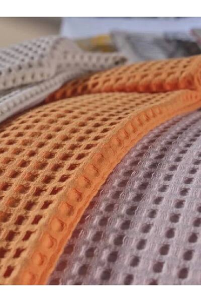 Doqu Home Clara Waffle Pique Κίτρινο - Διπλό