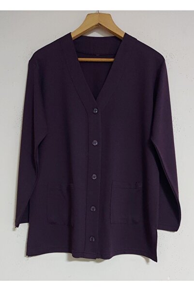 NACAR STORE Women's Mother Thin Combed Cotton Short Seasonal Jacket Cardigan