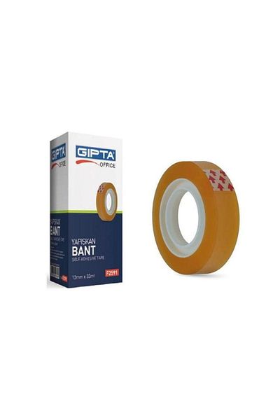 Gıpta Acrylic Tape 12 Mm X 33 Mt Box of 12