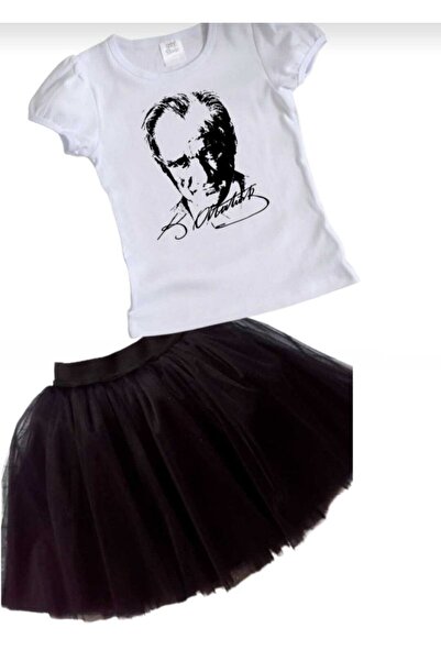 FATELLA Tricou pentru fete 23 aprilie 29 octombrie ținută de performanță Fust...