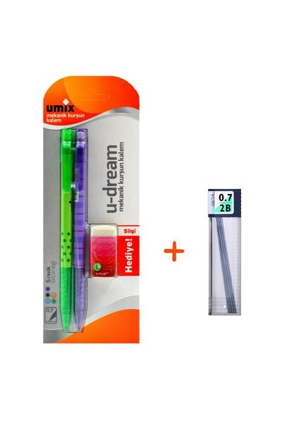 Umix U-dream 2 Li Uçlu Kalem Ve 0.7 Kalem Ucu