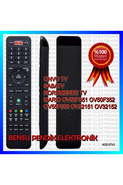 Nordmende Onvo Saba Mario Lcd Kumandası Onvo Tv Kumandası Saba Tv Kumandası T...