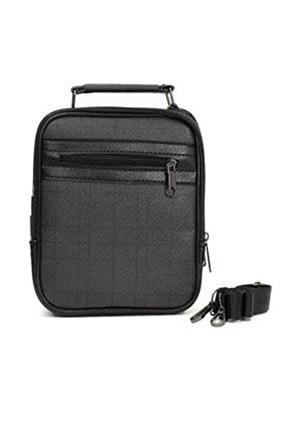 By Hakan Ekose O 3009 (17cmx21cm) Çelik Kasalı Telefon Bölmeli Erkek El Ve Omuz Çantası Siyah