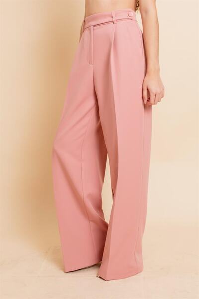 Lafaba Women's Powder Palazzo Pants