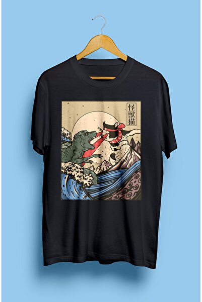 YQYQ Unisex μπλουζάκι με στάμπα με θέμα το Monster Sea Eyes