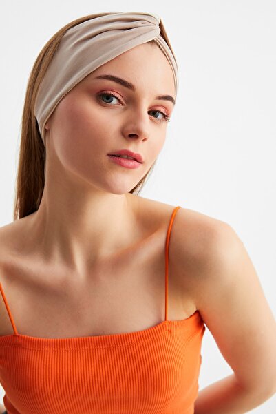 Butikgiz Γυναικείο στυλ μόδας, βαμβακερό χτενισμένο βαμβάκι, αντιολισθητικό, απαλό, εύκαμπτο, μπαντάνα μαλλιών