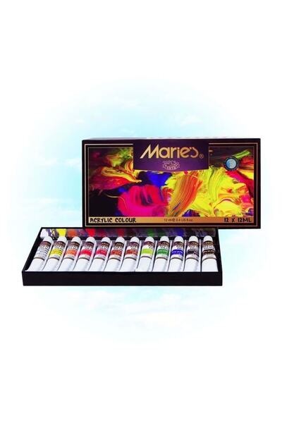Bigpoint Maries Akrilik Boya 12 Li