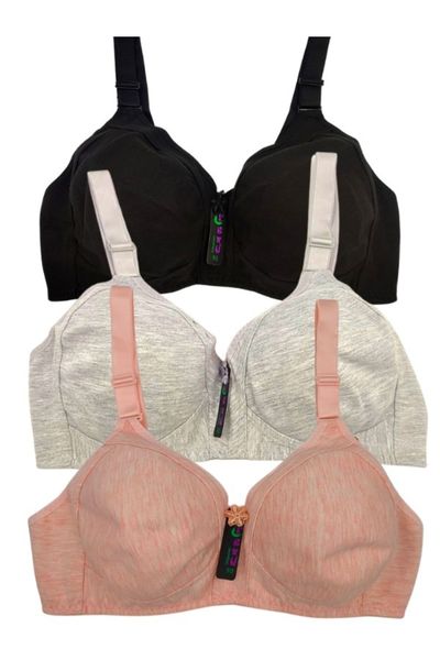 Anıl Leather Look Supported Drawstring Accessory Bra Panty Set - Trendyol