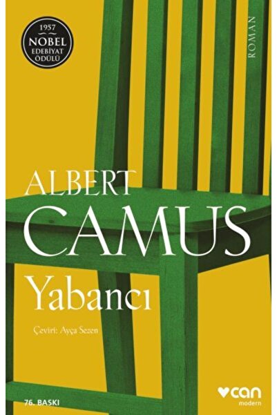 CAN Yabancı (yeni Kapak) | Albert Camus | Can Sanat Yayınları
