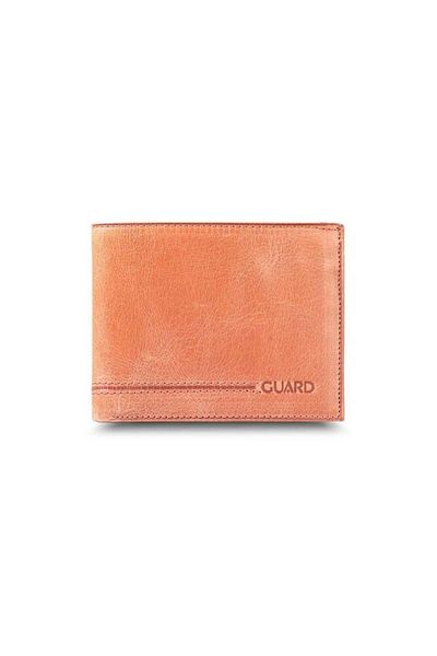 GUARD Antique Tan Classic Leather Men's Wallet