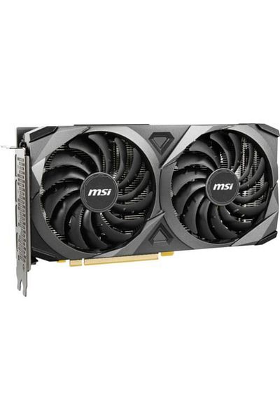 MSI Rtx3060 Ventus 2x Oc 12gb Gddr6 192bit 3xdp/1xhdmi PCI-e 4.0 DX12 متوافق