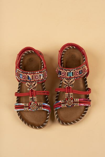 Khayt Candy Anatomical Orthopedic Fashion Stoned Children's Sandals