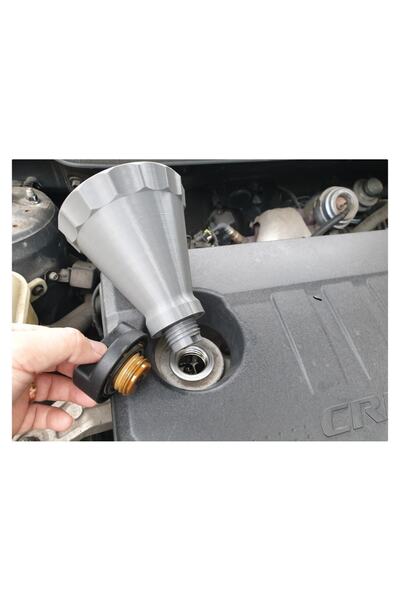 TuransoyCraft Hyundai Kia Uyumlu Motor Yağı Doldurma Hunisi Dişli Geçmeli