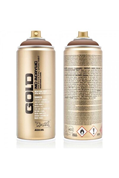 MONTANA : Gold Akrilik Sprey Boya : 400 Ml : Hot Chocolate 1450