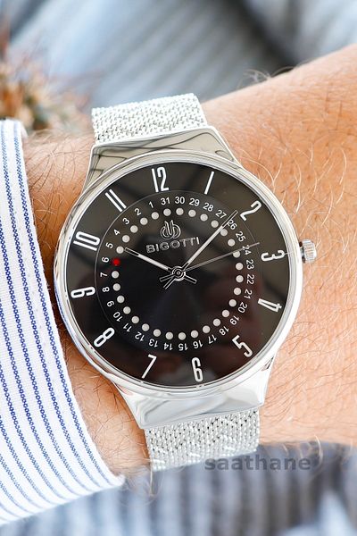 Bigotti Men's Wristwatch - Calendar Detailed