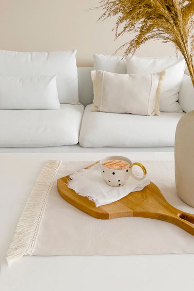 RİTMOHOME Σκανδιναβικός κρεμαστός τρένος με φούντες