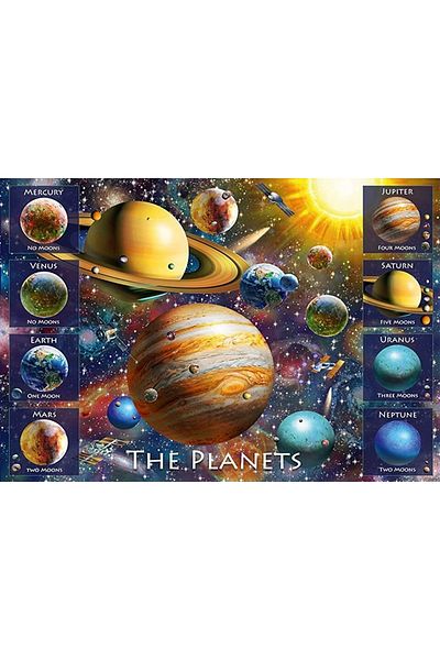 RAVENSBURGER - 100 Piece Puzzle Planets ( 108534 )