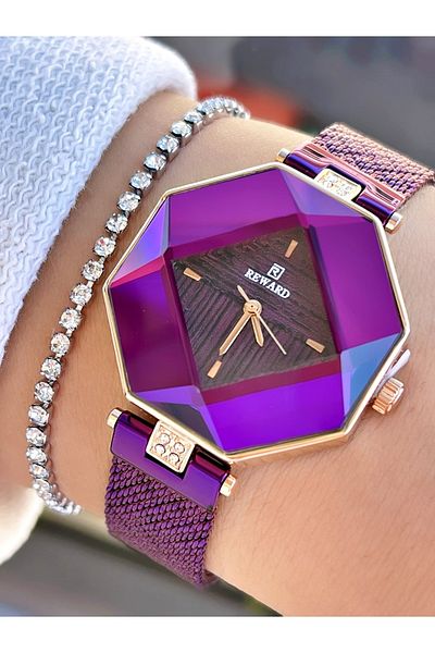 Purple watches womens cheap