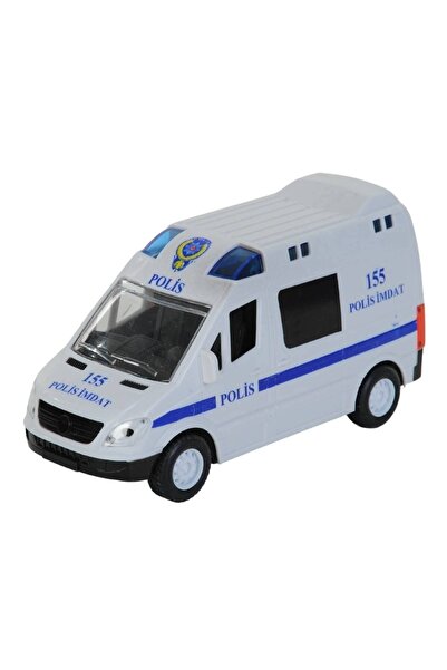 Brother Toys Sürtmeli Işıklı Sesli Pilli Polis Ekip Arabası 155