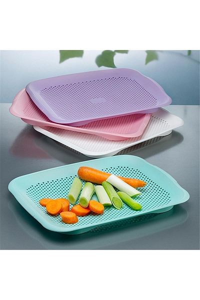 Gondol Cutting Board Board with Strainer Blue