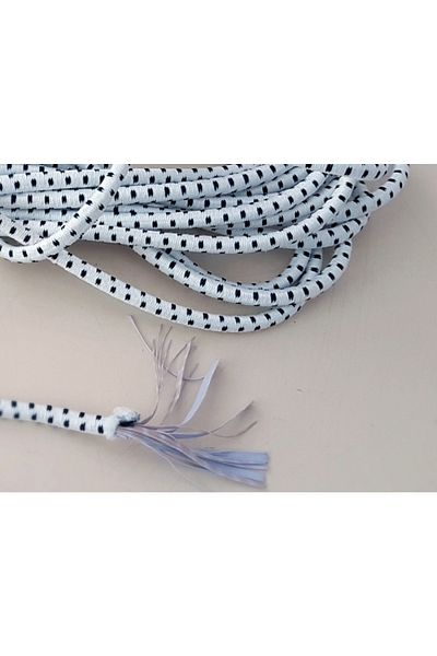 ACY STORE Knitted Rubber Rope 6 Mm X 10 Meters 1stQuality Noble Tension Rope, Tarpaulin and Truck Tension Tire