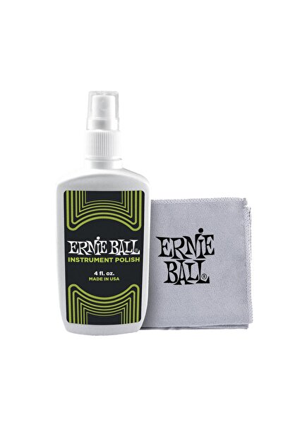 Ernie Ball P04222 Sredstvo za poliranje gitare i krpa za čišćenje od mikrovla...