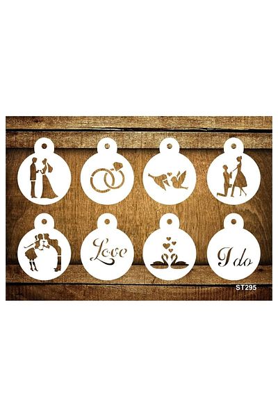 STENCİLTASARIM Cakes Stencil St295 Cake, Cookie, Cake Decoration Stencils