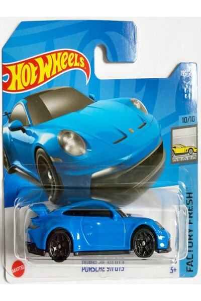 HOT WHEELS Porsche 911 Gt3 Blue 1.64 Ölçek
