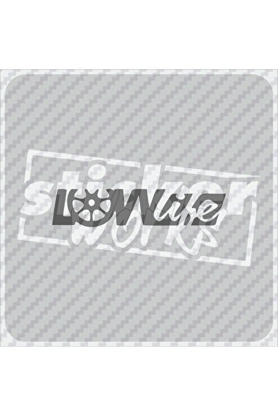 Sticker Works ملصق للزجاج الأمامي من Low Life