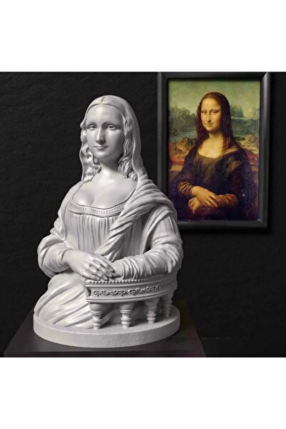 TuransoyCraft Mona Lisa La Gioconda Yüksek Detaylı Heykel