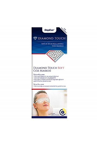 StopEver Brand: Diamond Touch Soft Eye Mask - Cold Hot Use Category: Eye Mask