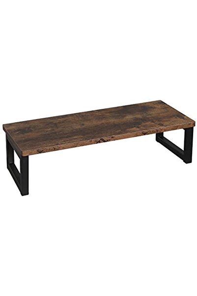 OROPY Ahşap Vintage Monitör Standı Tutucu, Pc Dizüstü Bilgisayar Ekran Yüksel...