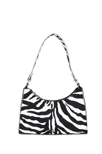 Housebags Geantă baghetă cu model zebră pentru femei 195