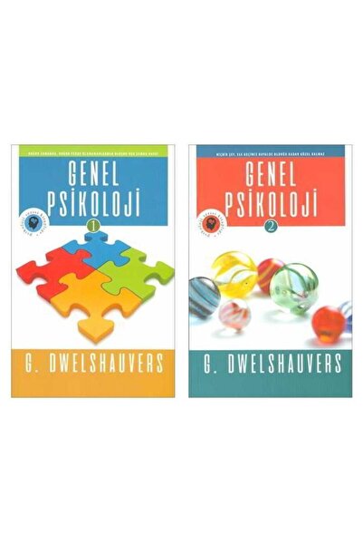 Olympia Yayınları G. Dwelshauvers Genel Psikoloji Seti 2 Kitap