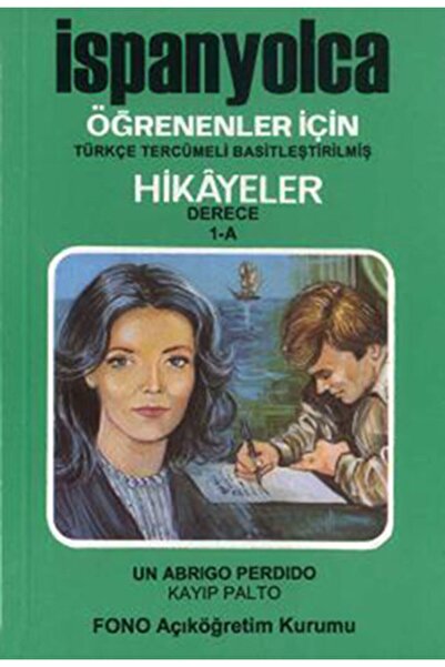 Fono Yayınları Ispanyolca Hikayeler Derece 1 Kitap 1 Kayıp Palto
