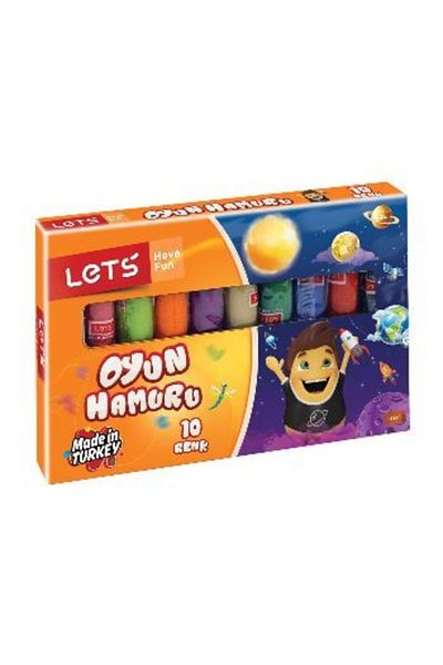 Lets 10 Colors Play Dough with Gelatin L8110