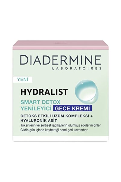 Diadermine Hydralist Smart Detox Yenileyici Gece Kremi