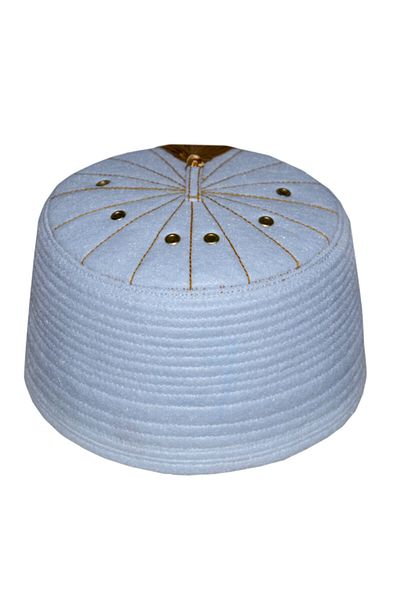 şahinbak White Felt Fes,white Skullcap,felt Skullcap,tasseled Skullcap,felt Fes,white Fes T038