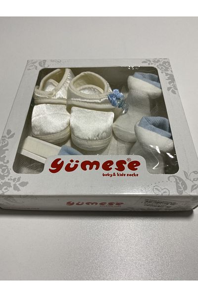 Yumese 3-Piece Pacifier Booties Set