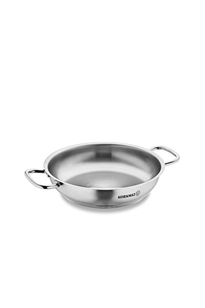 KORKMAZ Proline Paella Satin 24x5 Cm Satin Cm Tava A1192