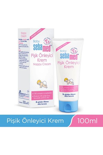 Sebamed كريم طفح الحفاضات للأطفال 5.5 100 مل