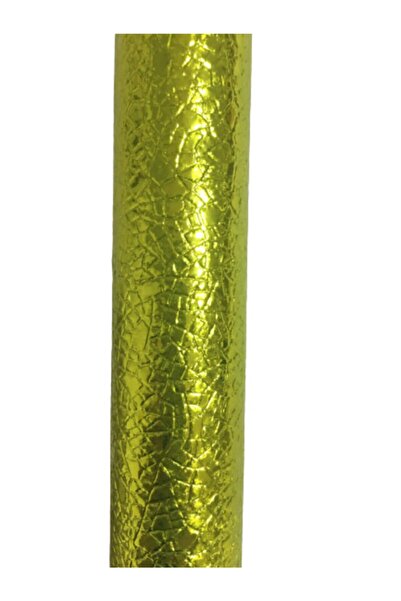 EventPartyStore Gofrajlı Metalize Açık Yeşil Kağıt 70 × 100 cm 1 Adet
