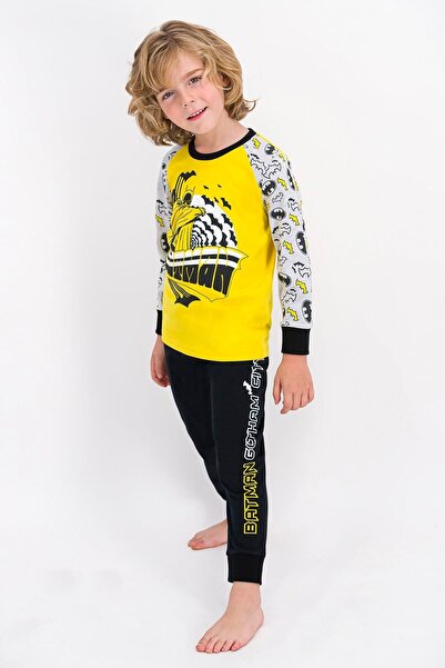 Batman Erkek Çocuk Lisanslı Mimoza Lisanslı Pijama Takımı