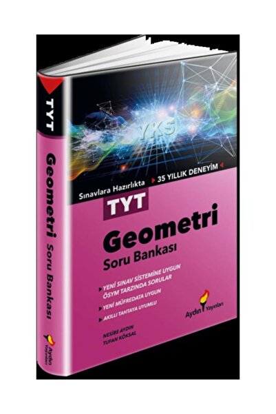 Aydın Yayınları Aydın 2024 Tyt Geometri Soru Bankası