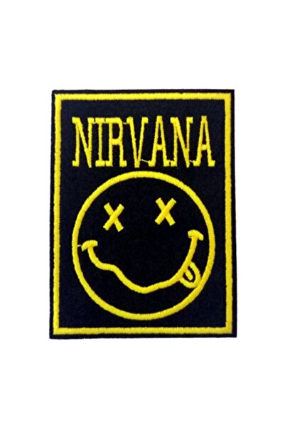 X-SHOP Nirvana Rock Metal Patches Arma Peç Kot Yaması